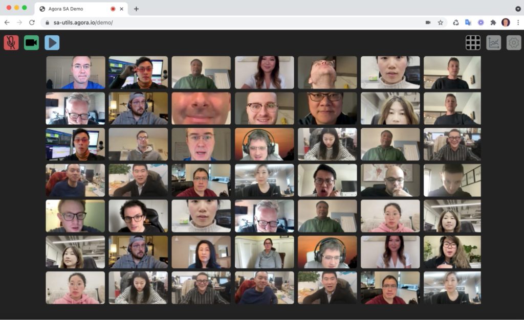 Large WebRTC Video Grids: Managing CPU and Network Constraints 2