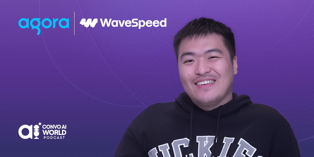 WaveSpeedAI founder and CEO Zeyi Cheng on the Convo AI World podcast.